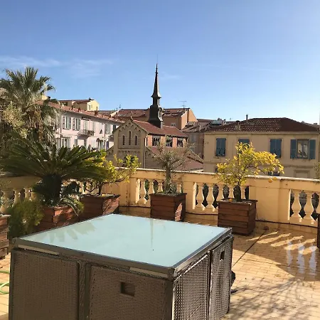 Terrasse Dans Palace Belle Epoque Apartment Menton
